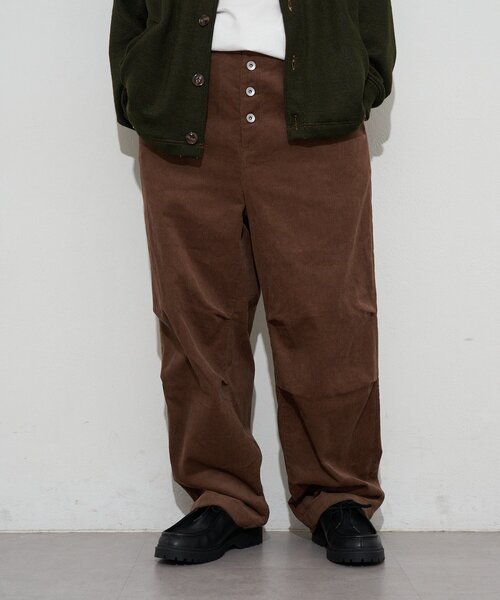 CIAOPANIC(チャオパニック)の「バギーワイドコーデュロイパンツ(その他パンツ・メンズ・ブラック/ブラウン・MEDIUM/LARGE)」の10枚目の写真