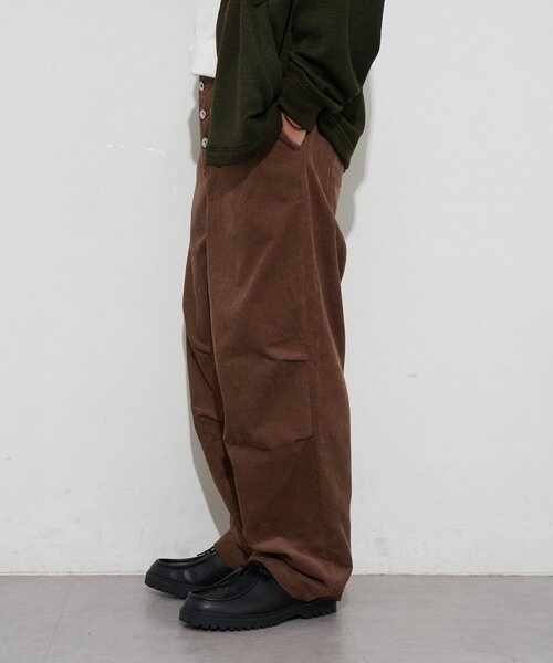 CIAOPANIC(チャオパニック)の「バギーワイドコーデュロイパンツ(その他パンツ・メンズ・ブラック/ブラウン・MEDIUM/LARGE)」の14枚目の写真