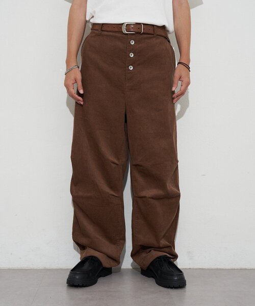 CIAOPANIC(チャオパニック)の「バギーワイドコーデュロイパンツ(その他パンツ・メンズ・ブラック/ブラウン・MEDIUM/LARGE)」の16枚目の写真