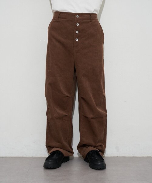 CIAOPANIC(チャオパニック)の「バギーワイドコーデュロイパンツ(その他パンツ・メンズ・ブラック/ブラウン・MEDIUM/LARGE)」の18枚目の写真