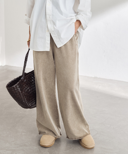 ウェットオゾンセミフレアパンツ（その他パンツ）｜FRAMeWORK