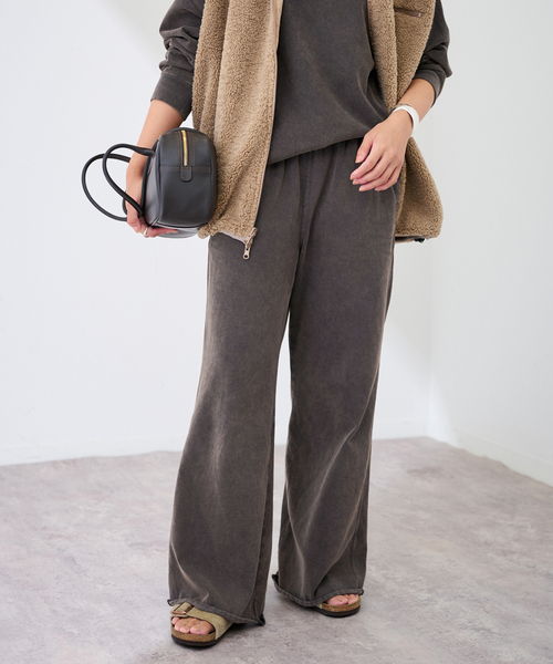 ウェットオゾンセミフレアパンツ（その他パンツ）｜FRAMeWORK