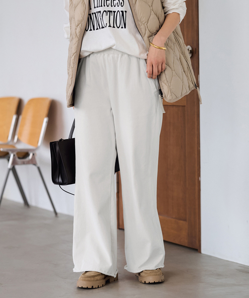 ウェットオゾンセミフレアパンツ（その他パンツ）｜FRAMeWORK