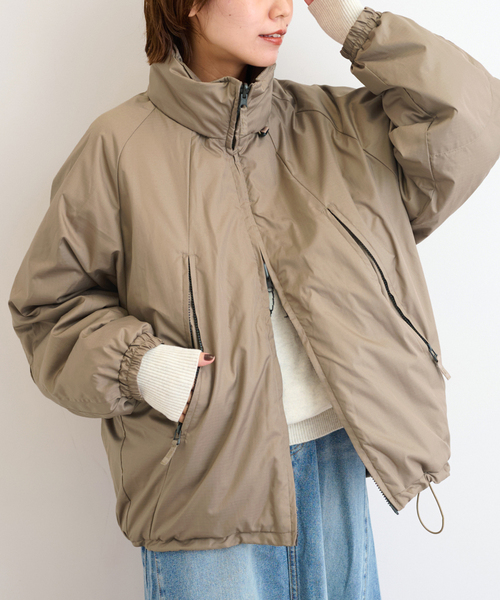 追加》別注 WILD THINGS×TAION×relume HAPPY JKT：リバーシブルダウン