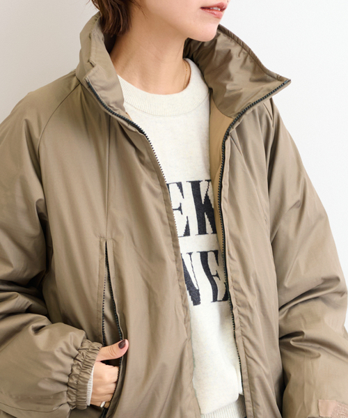 追加》別注 WILD THINGS×TAION×relume HAPPY JKT：リバーシブルダウン