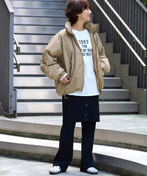 追加》別注 WILD THINGS×TAION×relume HAPPY JKT：リバーシブルダウン