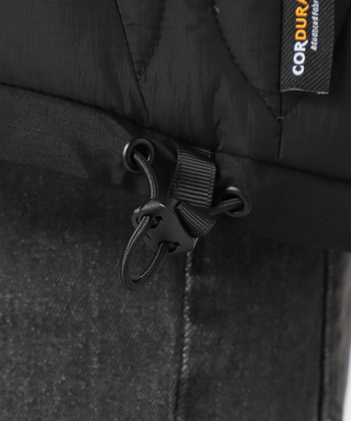 WILD THINGS（ワイルドシングス）の「《追加》別注 WILD THINGS×TAION×relume HAPPY JKT：リバーシブルダウン（ダウンジャケット/コート・レディース・ブラック/ベージュ・SMALL/MEDIUM）」の9枚目の写真