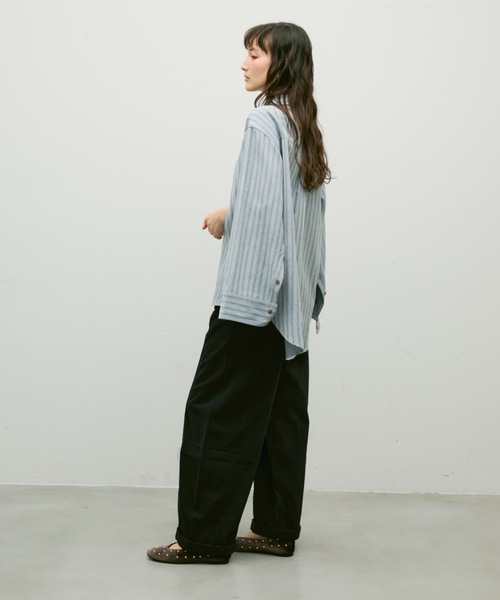 Lutim by u(ルチバイユー)の「Velvet pearl dot pumps / ベルベットパールドットパンプス(パンプス・レディース・ブラウン/ブラック・24.5/23.5)」の7枚目の写真