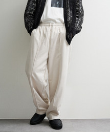 NILWAY | 裏起毛カットスエード イージーワイドスラックス(スウェットパンツ)