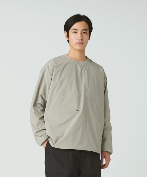 Snow Peak(スノーピーク)の「Snow Peak / Octa Nomad Pullover オクタ ノマド プルオーバー(その他トップス・メンズ・ブラック/ライトグリーン/グレイッシュベージュ・M/XL/L/S/1)」の1枚目の写真