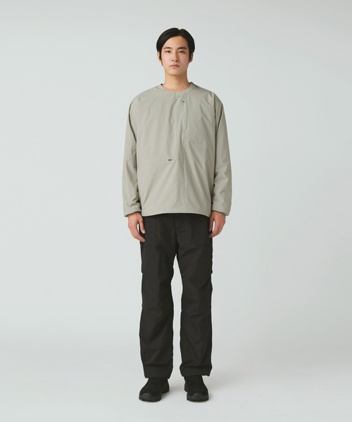 Snow Peak(スノーピーク)の「Snow Peak / Octa Nomad Pullover オクタ ノマド プルオーバー(その他トップス・メンズ・ブラック/ライトグリーン/グレイッシュベージュ・M/XL/L/S/1)」の4枚目の写真
