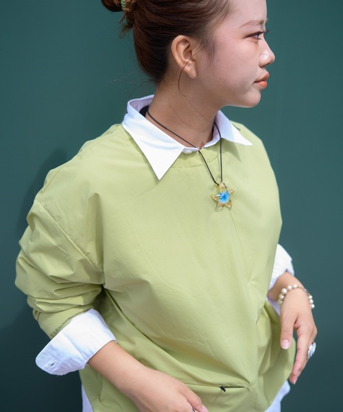 Snow Peak(スノーピーク)の「Snow Peak / Octa Nomad Pullover オクタ ノマド プルオーバー(その他トップス・メンズ・ブラック/ライトグリーン/グレイッシュベージュ・M/XL/L/S/1)」の19枚目の写真