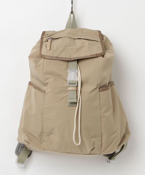 MAISON mou(メゾンムー)の「【 NATURAL BEAUTY BAG & WALLET 】 フレネ バックパック/リュック(バックパック/リュック・レディース・ベージュ/アイボリー/ブラック・FREE)」の3枚目の写真