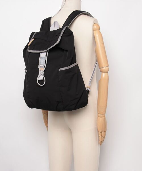 MAISON mou(メゾンムー)の「【 NATURAL BEAUTY BAG & WALLET 】 フレネ バックパック/リュック(バックパック/リュック・レディース・ベージュ/アイボリー/ブラック・FREE)」の7枚目の写真