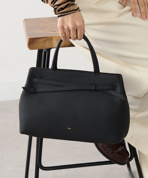 tov(トーヴ)の「【TOV】26SS新作MIMI TOTE S(トートバッグ・レディース・ブラック/ブラウン/ホワイト/グレイッシュベージュ・FREE)」の3枚目の写真