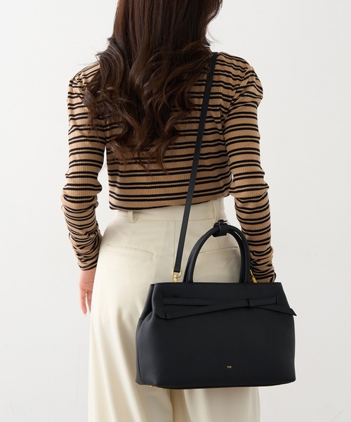 tov(トーヴ)の「【TOV】26SS新作MIMI TOTE S(トートバッグ・レディース・ブラック/ブラウン/ホワイト/グレイッシュベージュ・FREE)」の7枚目の写真