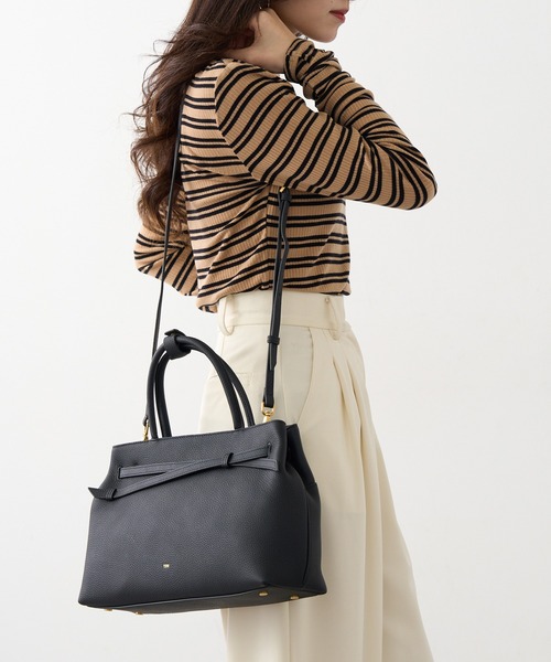 tov(トーヴ)の「【TOV】26SS新作MIMI TOTE S(トートバッグ・レディース・ブラック/ブラウン/ホワイト/グレイッシュベージュ・FREE)」の6枚目の写真