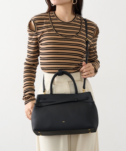 tov(トーヴ)の「【TOV】26SS新作MIMI TOTE S(トートバッグ・レディース・ブラック/ブラウン/ホワイト/グレイッシュベージュ・FREE)」の9枚目の写真