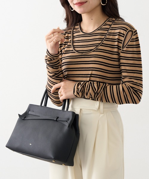 tov(トーヴ)の「【TOV】26SS新作MIMI TOTE S(トートバッグ・レディース・ブラック/ブラウン/ホワイト/グレイッシュベージュ・FREE)」の11枚目の写真