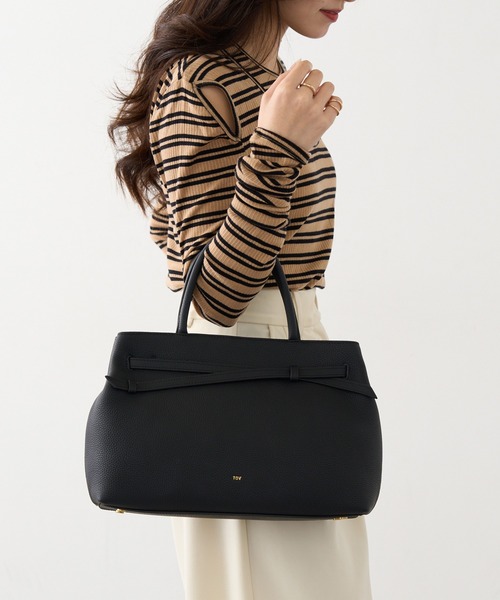 tov(トーヴ)の「【TOV】26SS新作MIMI TOTE S(トートバッグ・レディース・ブラック/ブラウン/ホワイト/グレイッシュベージュ・FREE)」の10枚目の写真