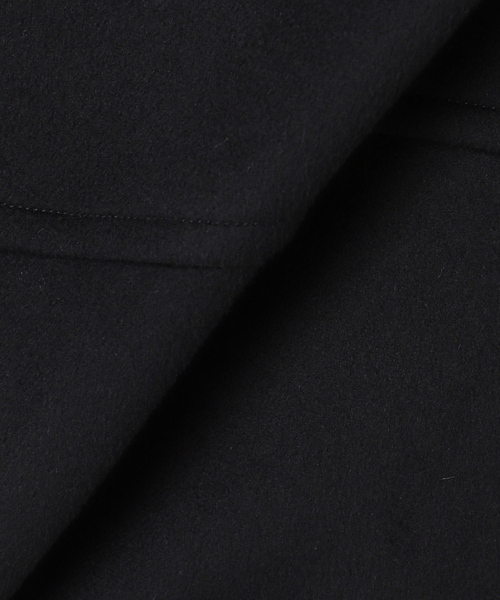 JOURNAL STANDARD(ジャーナルスタンダード)の「スーパー140ビーバーノーカラーミドルコート(ノーカラーコート・レディース・グリーン/ブラウン/ブラック/ブラックミックス・36/38)」の13枚目の写真