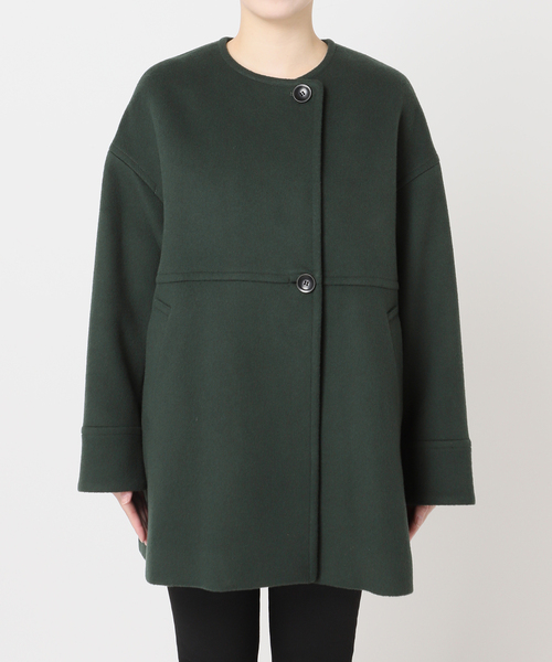 【新品】ジャーナルスタンダード｜スーパー140ビーバーフードコート｜ミドル丈 JOURNAL STANDARD コート アウター スーパー140ビーバーフード