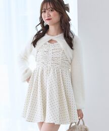 MAJESTIC LEGON | ふわふわニット×ミニワンピセット(ワンピース)