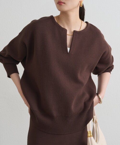 LOUNGEDRESS（ラウンジドレス）の「刺繍ロゴニット（ニット