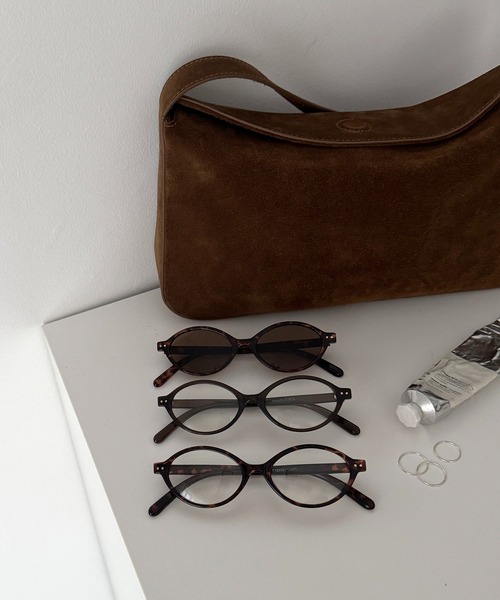 CANAL JEAN(キャナルジーン)の「Dume LIXスリムオーバルアイウェア(サングラス・レディース・ブラウン/クリアブラウン/ブラウン系その他・ONE SIZE)」の4枚目の写真