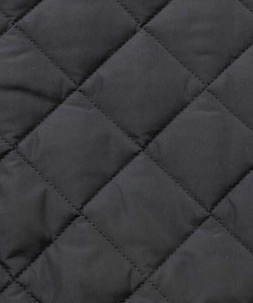 FREAK'S STORE（フリークスストア）の「PRIMALOFT ダイヤキルト 襟付きミドルコート/プリマロフト ジャケット（ブルゾン・レディース・ブラウン/オリーブ/ブラック・ﾌﾘ-）」の6枚目の写真