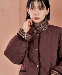 FREAK'S STORE（フリークスストア）の「PRIMALOFT ダイヤキルト 襟付きミドルコート/プリマロフト ジャケット（ブルゾン）」