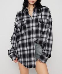 LAGUA GEM | CRASH CHECK シャツ(シャツ/ブラウス)