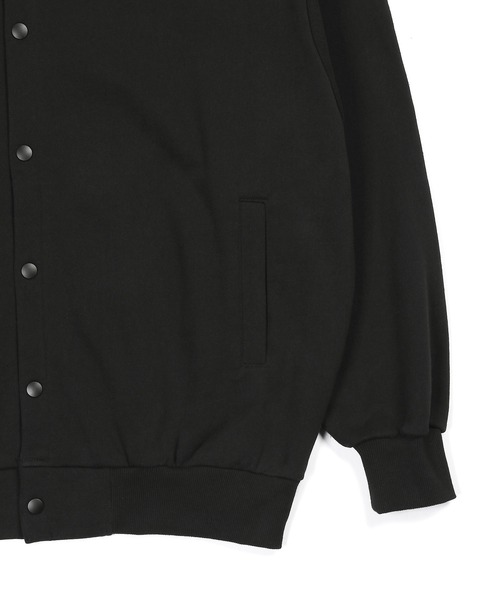 The DUFFER of ST.GEORGE（ザダファーオブセントジョージ）の「【WEB限定アイテム】14oz HEAVY WEIGHT SETUP SWEAT CARDIGAN：14オンス ヘビーウェイト セットアップ スウェットカーディガン（スウェット・メンズ・ブラック/ブラウン/チャコールグレー・SMALL/MEDIUM/LARGE/X-LARGE）」の5枚目の写真