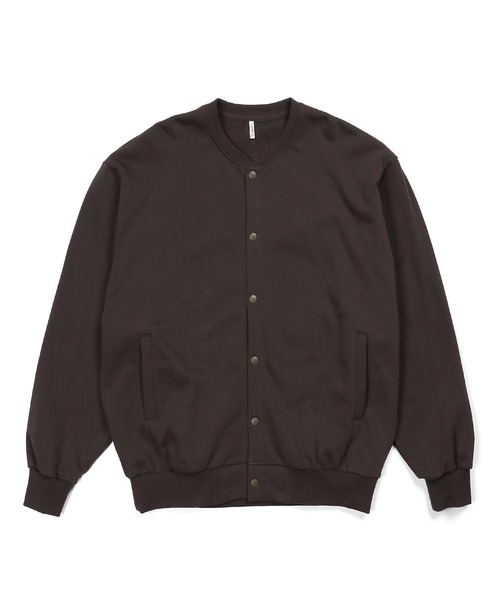 The DUFFER of ST.GEORGE（ザダファーオブセントジョージ）の「【WEB限定アイテム】14oz HEAVY WEIGHT SETUP SWEAT CARDIGAN：14オンス ヘビーウェイト セットアップ スウェットカーディガン（スウェット・メンズ・ブラック/ブラウン/チャコールグレー・SMALL/MEDIUM/LARGE/X-LARGE）」の15枚目の写真