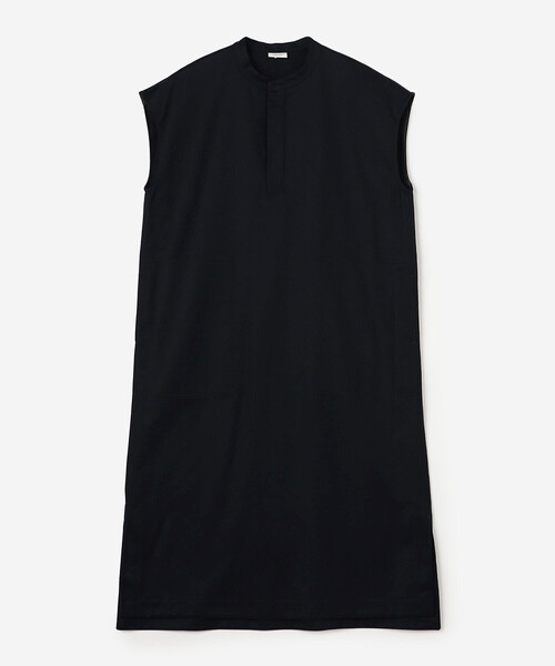 LE GLAZIK（ルグラジック）の「LE GLAZIK | ウールフランネル オーバーシャツワンピース WOMEN（ワンピース・レディース・グレー/ダークネイビー/ベージュ・36）」の3枚目の写真