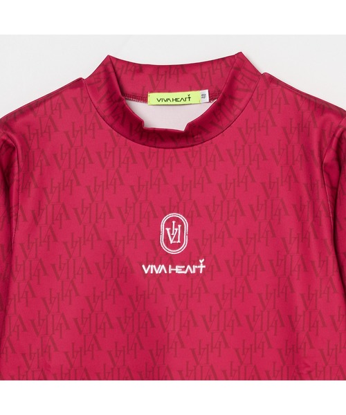 VIVA HEART（ビバハート）の「【VIVA HEART/GOLF】サンテ総柄長袖モック（その他トップス・レディース・ピンク/ネイビー/ブラック/オフホワイト・L/XL/M/S）」の14枚目の写真