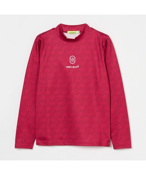 VIVA HEART（ビバハート）の「【VIVA HEART/GOLF】サンテ総柄長袖モック（その他トップス・レディース・ピンク/ネイビー/ブラック/オフホワイト・L/XL/M/S）」の12枚目の写真