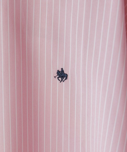 POLO BCS（ポロ ビーシーエス）の「【POLO BCS/ポロ・ビーシーエス】別注/BIGストライプシャツ（シャツ/ブラウス・レディース・ブルー/その他23・FREE）」の9枚目の写真