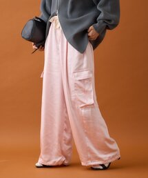 パンツ（ピンク/桃色系・サテン）ファッション通販 - ZOZOTOWN