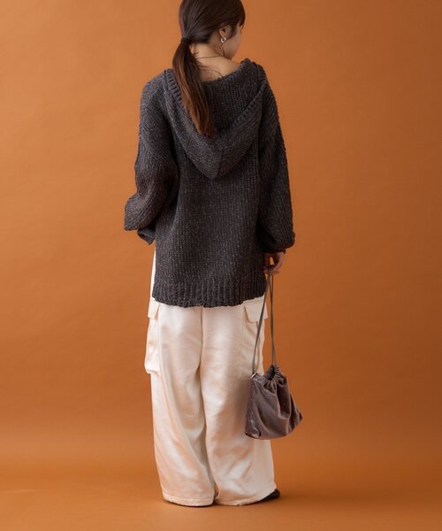 3kg見え】静電気防止サテンカーゴパンツ（その他パンツ）｜CIAOPANIC