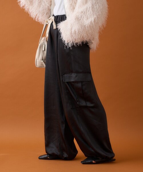 3kg見え】静電気防止サテンカーゴパンツ（その他パンツ）｜CIAOPANIC