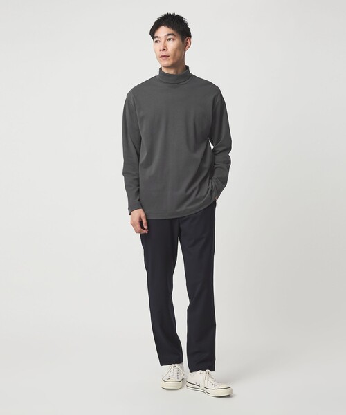 Lamrof タートルネックカットソー セール】＜LOEFF＞クレセントスリーブ タートルネック カットソー（T