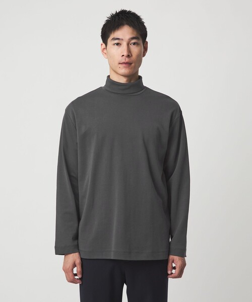 オーガニック スムース タートルネック カットソー（Tシャツ