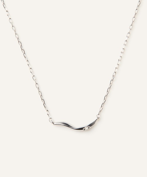 K10WG ダイヤモンド ネックレス