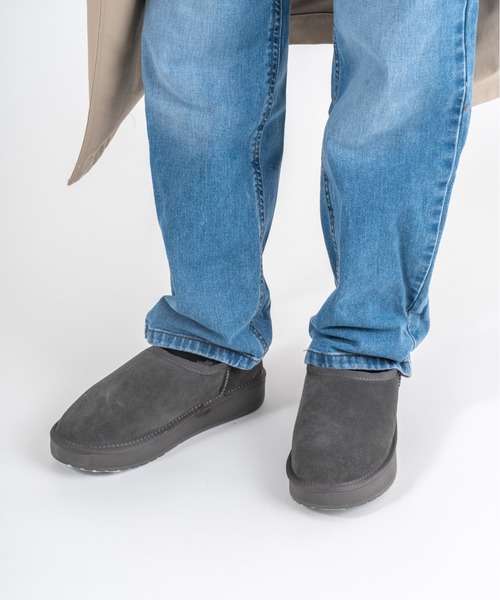 EMU Australia（エミューオーストラリア）の「【EMU/エミュ】ムートンブーツ スリッポン 厚底 PLATFORM PICO WOOL（スリッポン・レディース・ブラウン/ブラック/チャコールグレー・7/8/6/5）」の10枚目の写真