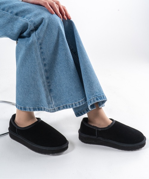 EMU Australia（エミューオーストラリア）の「【EMU/エミュ】ムートンブーツ スリッポン 厚底 PLATFORM PICO WOOL（スリッポン・レディース・ブラウン/ブラック/チャコールグレー・7/8/6/5）」の16枚目の写真