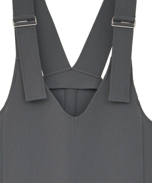 AMERICAN HOLIC（アメリカンホリック）の「イージーケアWクロスIラインワンピース（ワンピース・レディース・ブラック/チャコールグレー・M/L）」の19枚目の写真