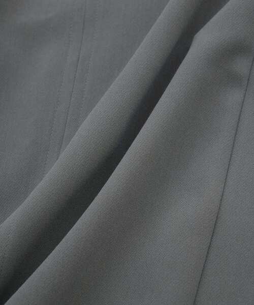 AMERICAN HOLIC（アメリカンホリック）の「イージーケアWクロスIラインワンピース（ワンピース・レディース・ブラック/チャコールグレー・M/L）」の14枚目の写真