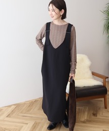 AMERICAN HOLIC | イージーケアWクロスIラインワンピース(ワンピース)