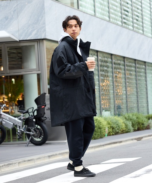 WILD THINGS(ワイルドシングス)の「WILD THINGS/ワイルドシングス MONSTER PARKA TYPE2 モンスターパーカー タイプ2中綿入り コーデュラ 軽量(ダウンジャケット/コート・メンズ・ブラック/グレー・XL/L/M)」の13枚目の写真